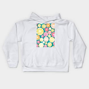 Citrus bath // pattern Kids Hoodie